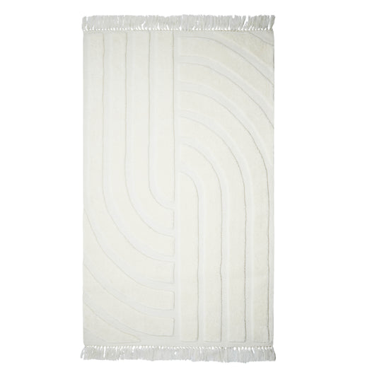 Alfombra LOOP WHITE 8′ X 10′