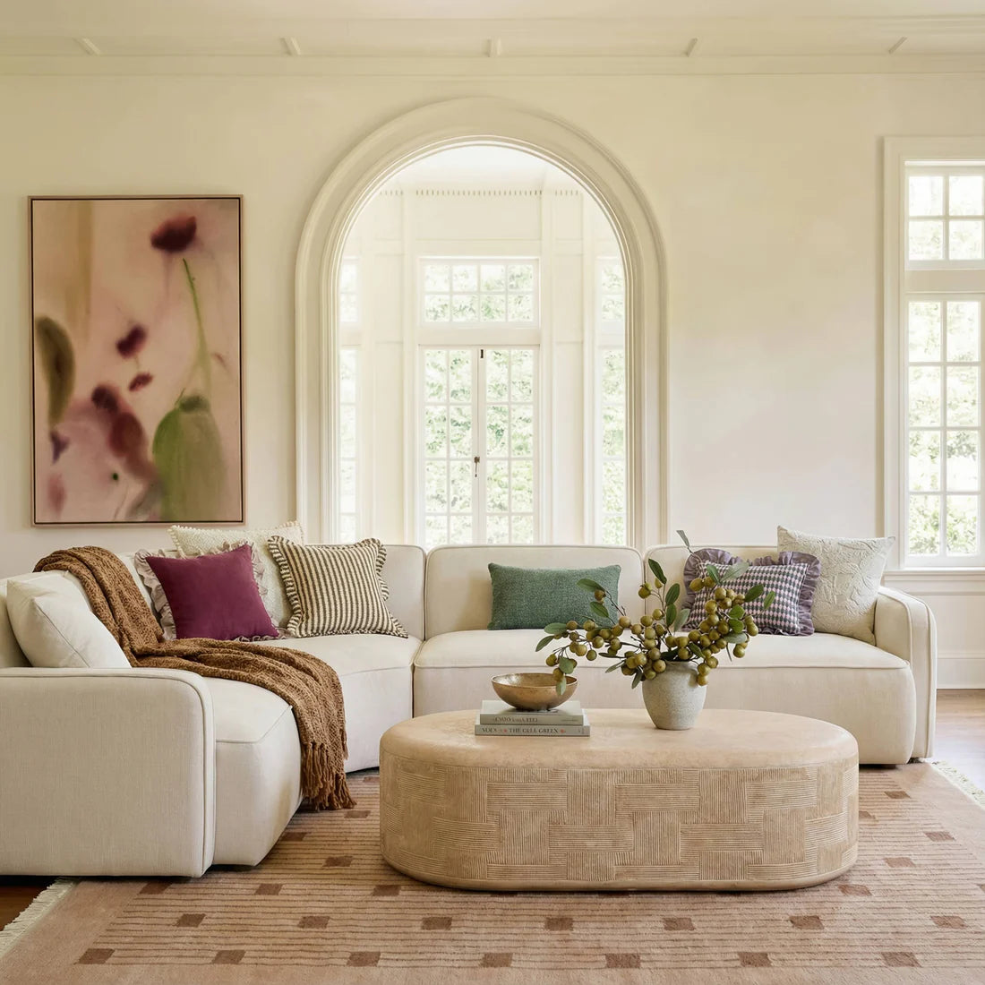 Hari Natural Hand-Tufted Rug