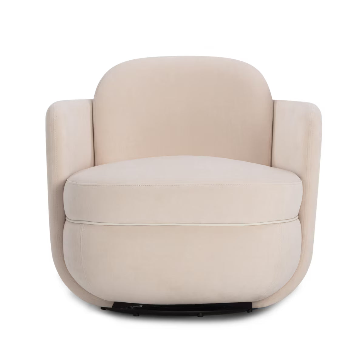 Wolfie Mint Green Velvet Swivel Chair