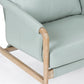 Silla decorativa Chakka de cuero genuino de calidad contractual