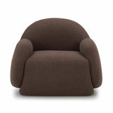 Marius Brown Boucle Accent Chair