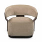 Madison Linen Chenille Swivel Accent Chair
