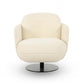 Solange Velvet Swivel Chair