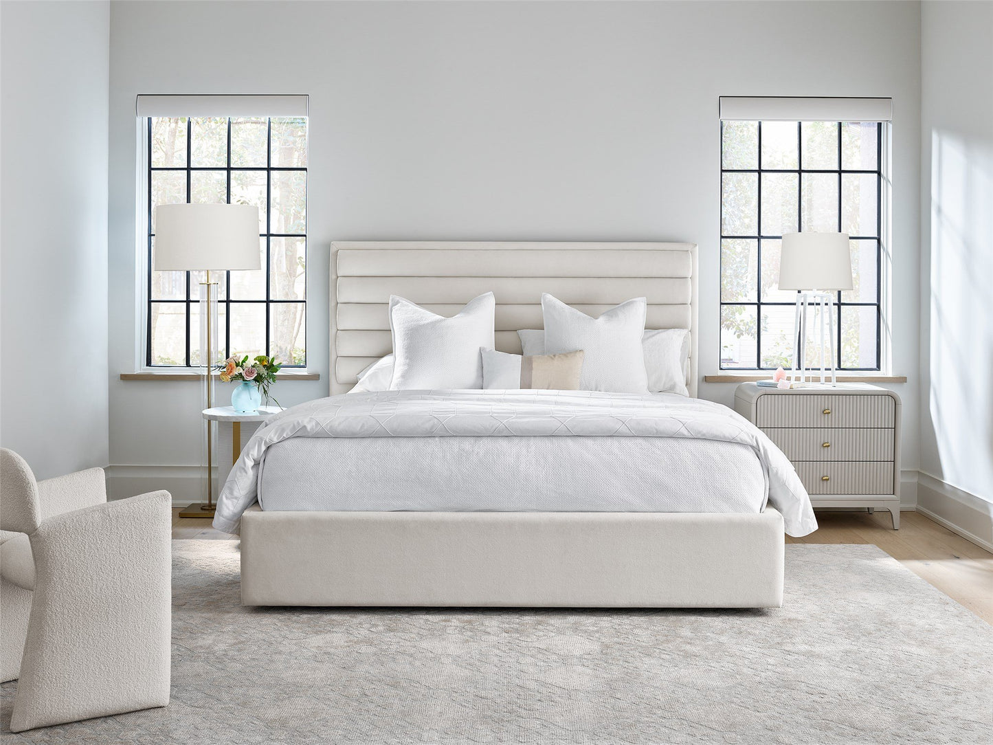 Tranquility Upholstered Bed