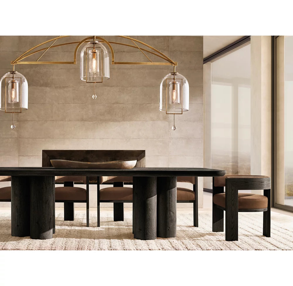 Elgin Leather Dining Armchair