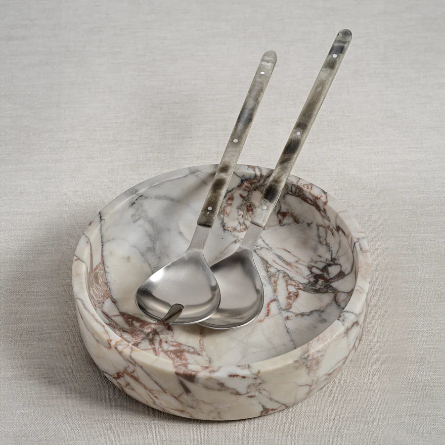 Cuenco de mármol mate Rosso Verona