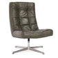 Porter Swivel Accent Chair Forest Green