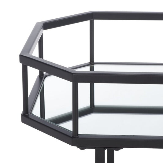 Silva 2 Tier Octagon Bar Cart