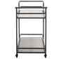 Lameris 2 Tier Bar Cart With Handles