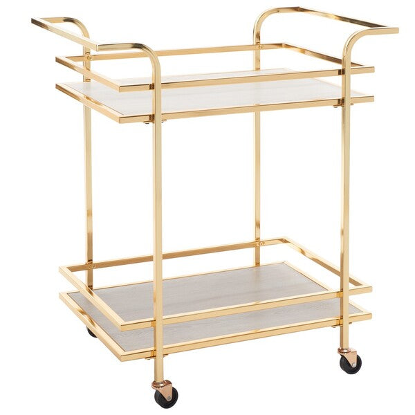 Lameris 2 Tier Bar Cart With Handles