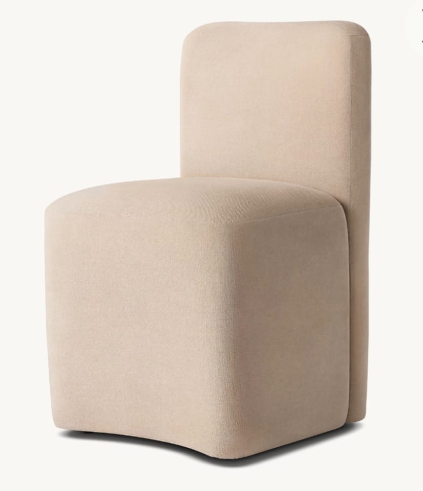 AURELIE FABRIC DINING SIDE CHAIR