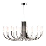 Evonne Metal 12 Light Chandelier