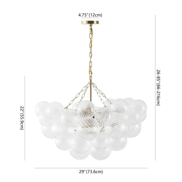 Betty Glass Bubbles Chandelier