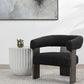 Julina Upholstered Accent Chair Charcoal