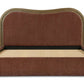 Camilla King Bed Warm Brown