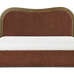 Camilla King Bed Warm Brown