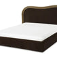 Camilla King Bed Warm Brown