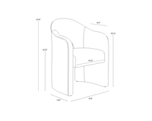 Cargar imagen en el visor de la galería, Anaya Dining Armchair
