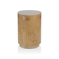Leela Burl Wood Veneer Stool / Table