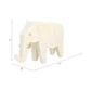 11" Andora Elephant Statuary, White