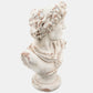 Resin, 31"H David Bust, Gray