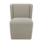 SILLA DE COMEDOR CON RUEDAS CORMAC TEJIDO DE ALTO RENDIMIENTO