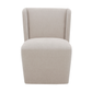SILLA DE COMEDOR CON RUEDAS CORMAC TEJIDO DE ALTO RENDIMIENTO