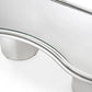 Sorya 51" Chrome Coffee Table