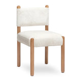 Bruno Thick Performance Chenille Straight Back Dining Chair