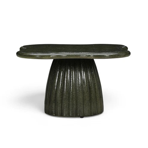 Addison 32" Green Concrete Indoor/Outdoor Coffee Table