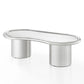 Sorya 51" Chrome Coffee Table