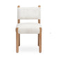 Bruno Thick Performance Chenille Straight Back Dining Chair