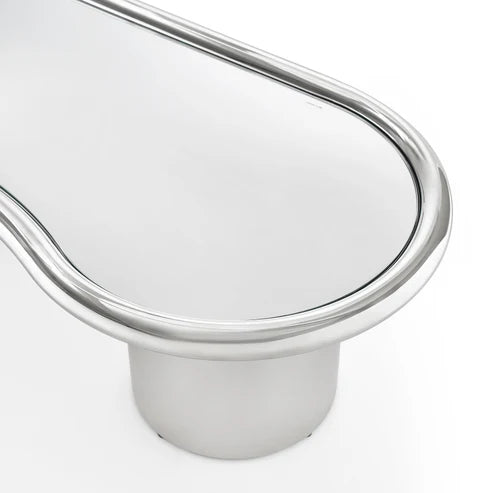 Sorya 51" Chrome Coffee Table