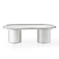 Sorya 51" Chrome Coffee Table