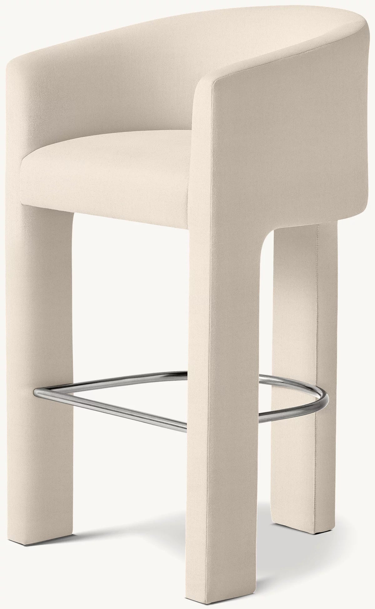 Inès Fabric Bar & Counter Stool