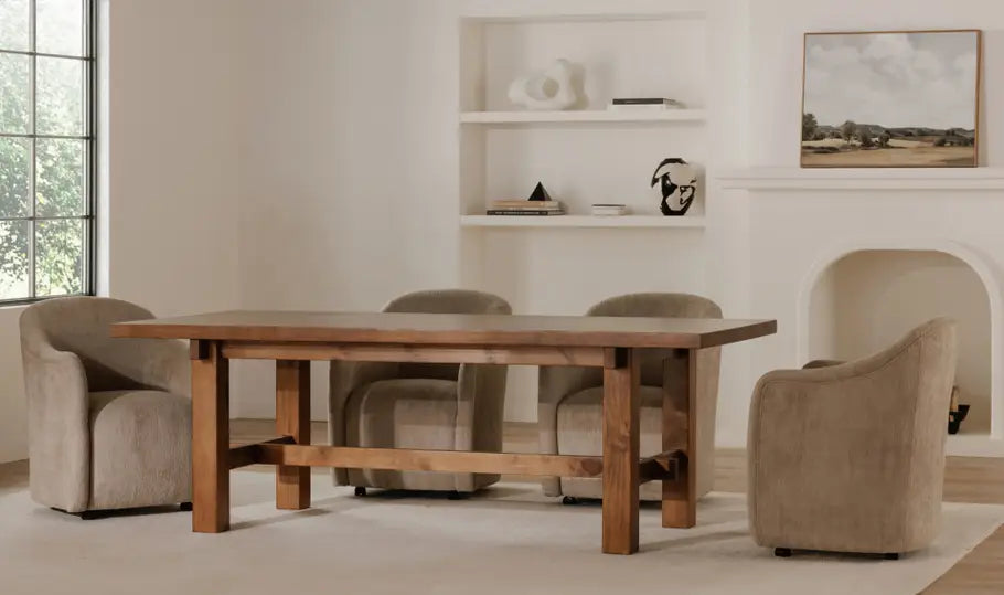 Drava Rolling Dining Chair