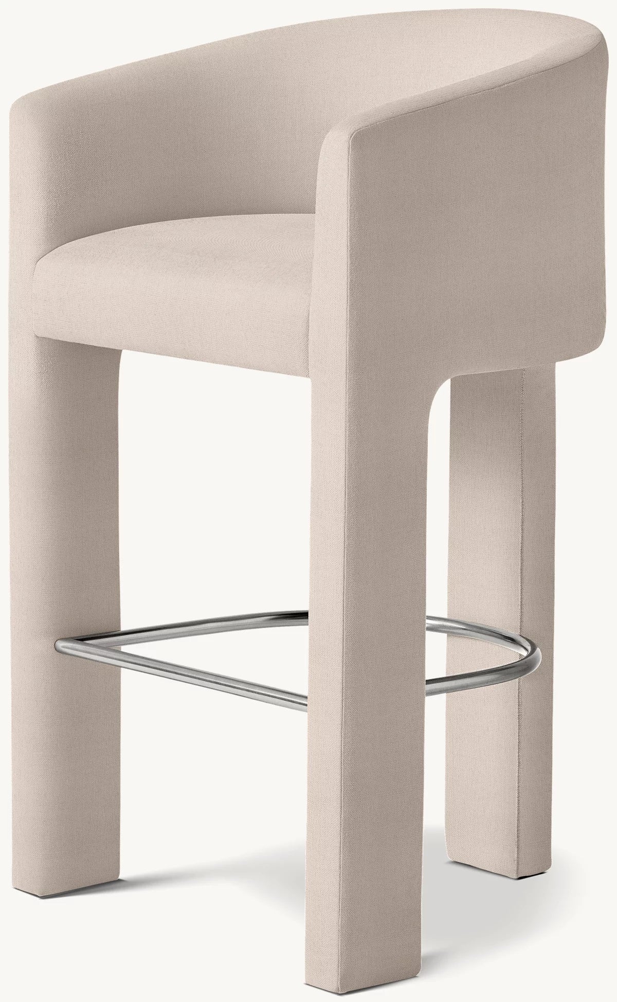 Inès Fabric Bar & Counter Stool