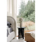 Grace Accent Table Orange Levante Marble