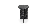 Grace Accent Table Orange Levante Marble