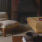 Grace Accent Table Orange Levante Marble
