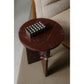 Grace Accent Table Orange Levante Marble