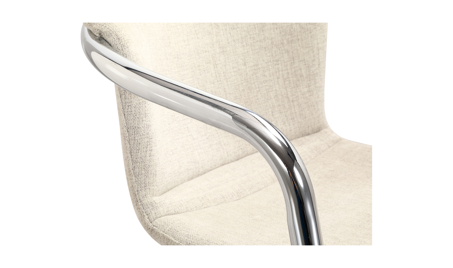 TABURTE DE MOSTRADOR DE 2, FREEMAN CHROME FRAME