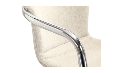 TABURTE DE MOSTRADOR DE 2, FREEMAN CHROME FRAME