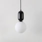 AMAGIRI, GLASS / IRON PENDANT - SET OF 3
