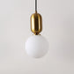 AMAGIRI, GLASS / IRON PENDANT - SET OF 3