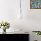 AMAGIRI, GLASS / IRON PENDANT - SET OF 3