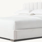 MODENA FABRIC VERTICAL CHANNEL PANEL PLATFORM BED