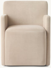 Cargar imagen en el visor de la galería, AURELIE FABRIC DINING SIDE CHAIR
