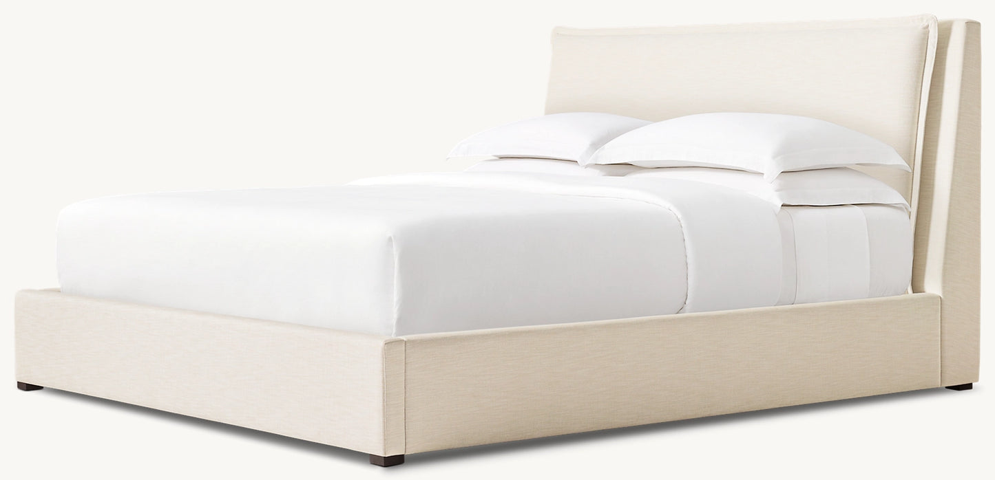 COSETTE FABRIC PANEL BED