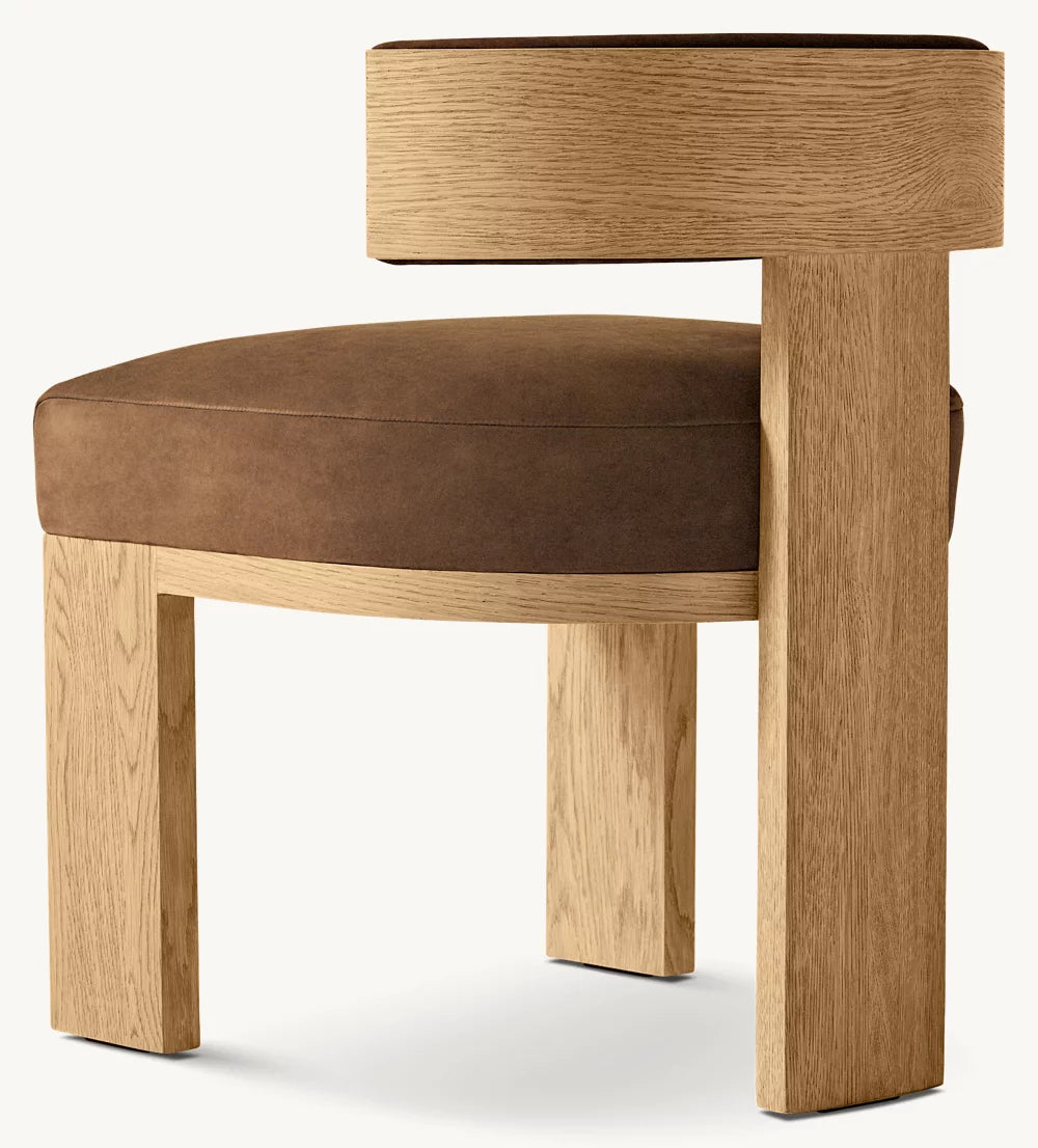 Elgin Leather Dining Side Chair